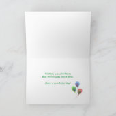 May Birthday Emerald Heart Kaart (Binnen)