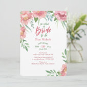 May Blooms Invitation de la douche nuptiale (Debout devant)