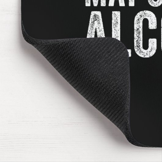 May Contain Alcohol Drinking Beer Tasting Funny Muismat (Hoek)