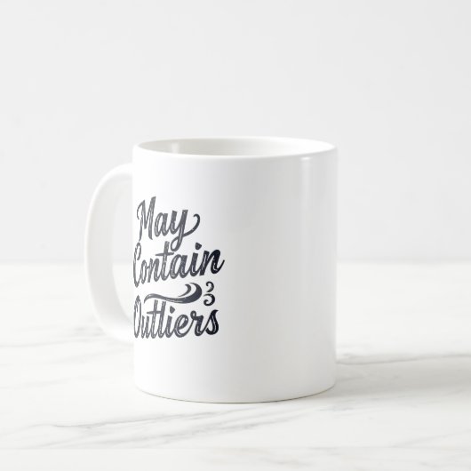 May Contain Outliers Mug (Devant gauche)