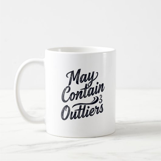 May Contain Outliers Mug (Gauche)