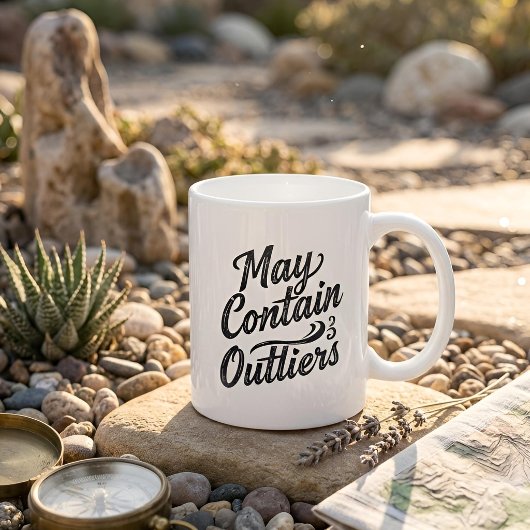 May Contain Outliers Mug
