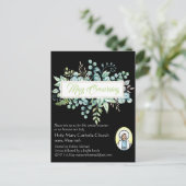 May Crowning Invitations Vierge Marie Invitations (Debout devant)