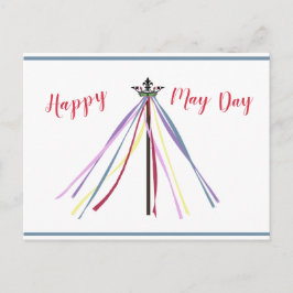 May Day Pole Briefkaart