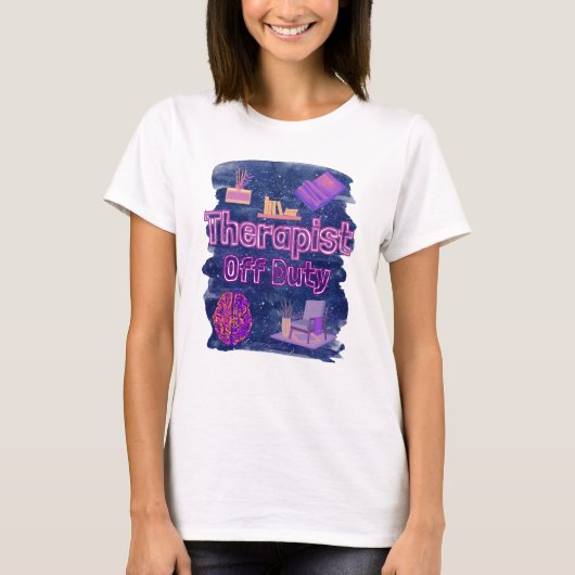 MAY DAY: THERAPEUT VAN DIENST T-SHIRT (Voorkant)