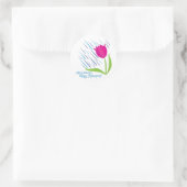 May Flowers Ronde Sticker (Tas)