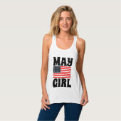 MAY GIRL BIRTHDAY T-Shirts (Volledige Voorkant)