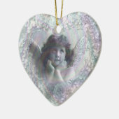 May Guardian Angels kijkt naar jou Keramisch Ornament (Links)