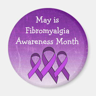 May is Fibromyalgia Bewustheid Maand Magnet Magneet