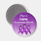 May is Lupus Awareness Month Magnet Magneet (Voorkant / Achterkant)