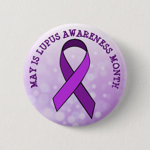 May is Lupus Awareness Month Ronde Button 5,7 Cm