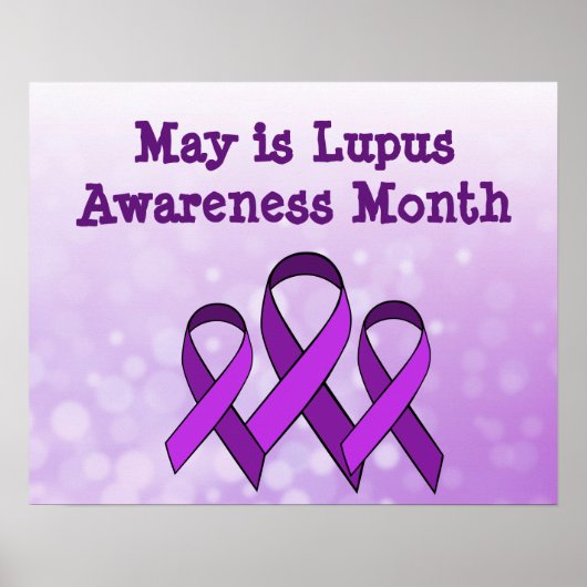 May is Lupus Month Poster (Voorkant)