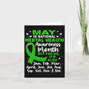 May is National Mental Health Awareness Maandberic Kaart