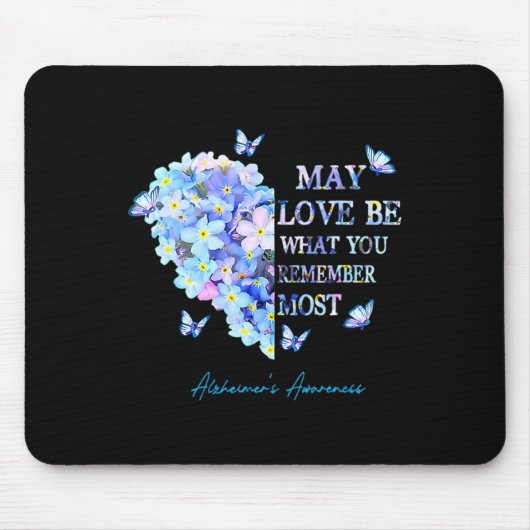 May love be that you Herinner je the most Alzheime Muismat (Voorkant)