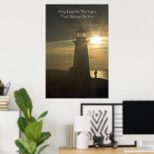 May Love Be The Light.... kunstwerk Poster (Thuiskantoor)