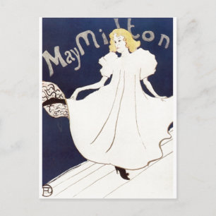 May Milton 1895 Henri de Toulouse-Lautrec Briefkaart