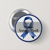 May Myositis Awareness Month Ronde Button 5,7 Cm (Voorkant /achterkant)