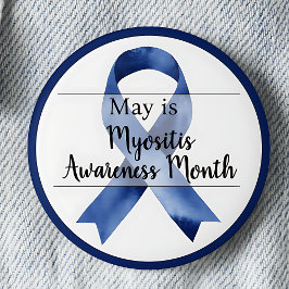 May Myositis Awareness Month Ronde Button 5,7 Cm