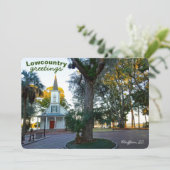 May River Chapel Palmetto Bluff Bluffton SC Kaart (Staand voorkant)