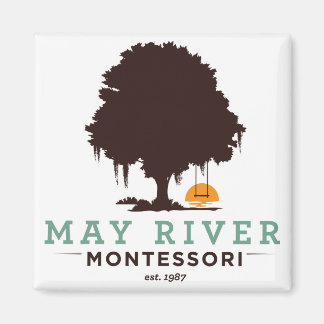May River tree logo magneet