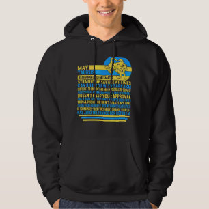 May Taurus Facts Zodiac Sign Sunflower Astrology Hoodie