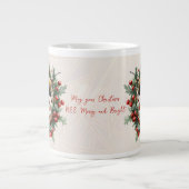 May Your Christmas BEE Merry and Bright Extra Grote Beker (Voorkant)