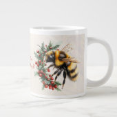 May Your Christmas BEE Merry and Bright Extra Grote Beker (Rechts)