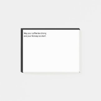 May your kluis be strong and your Monday be short Post-it® Notes