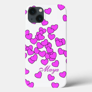 Maya - Aangepaste Jouw namen toevoegen iPhone 13 Hoesje
