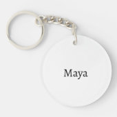 Maya Acryl Sleutelhanger (Voorkant)