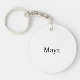 Maya Acryl Sleutelhanger