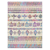 Maya / Aztec Gentle Waterverf Tafelkleed (Voorkant)