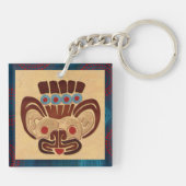 Maya Baby Jaguar FLARE 2-zijdig Sleutelhanger (Achterkant)