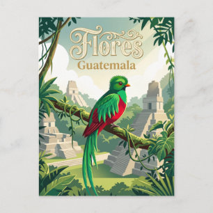 Maya Biosfeerreservaat Guatemala Briefkaart
