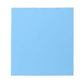 Maya Blue effen kleur Notitieblok (Voorkant)
