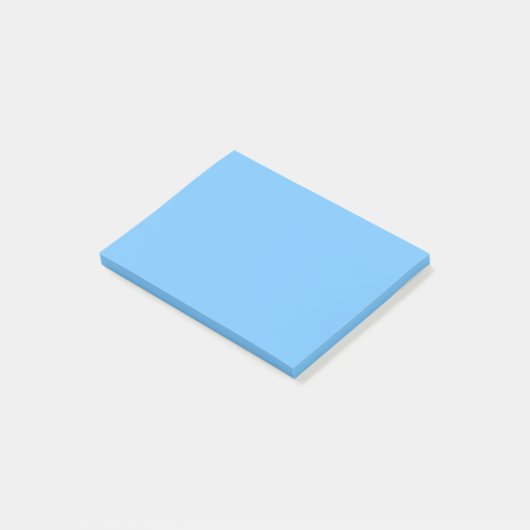 Maya Blue effen kleur Post-it® Notes (Schuin)