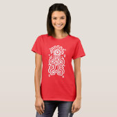 Maya Goddess Symbol T-shirt (Voorkant volledig)