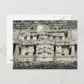 Maya-houtsnijwerk Briefkaart (Voorkant / Achterkant)