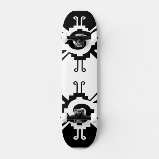 Maya Hunab Ku Skateboard (Recto)