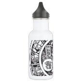 Maya, Mexicaanse hiërogliefen (Maya) Waterfles (Links)