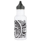 Maya, Mexicaanse hiërogliefen (Maya) Waterfles (Rechts)