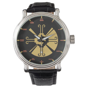 Maya numerals - Hunab Ku Watch. Horloge