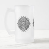 Maya-symbool Matglas Bierpul (Links)