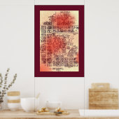 Maya Wall Art Poster (Keuken)