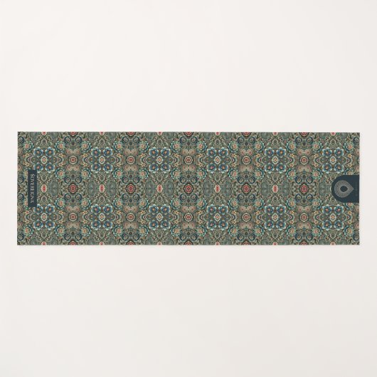 Maya Wonder Garden #1 Dubbelzijdige Yoga Mat (Voorkant (horizontaal))