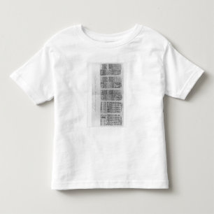 Mayaanse astronomische tafels met verduistering kinder shirts