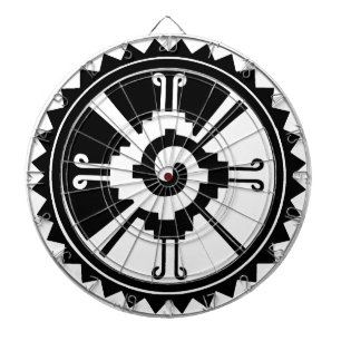 Mayaanse Godheid Symbool Hunab Ku Dartbord