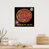 Mayakalender poster (Keuken)