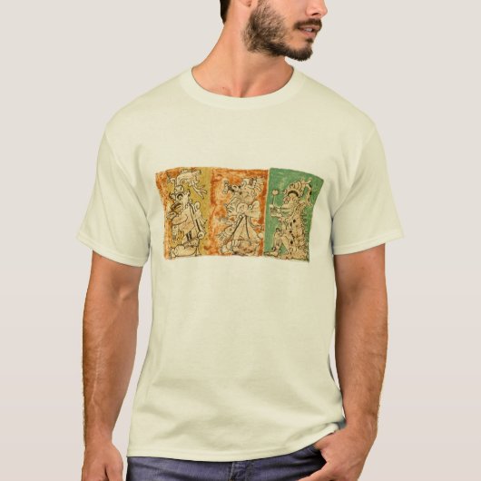 Mayan 3-panel t-shirt (Voorkant)