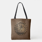 Mayan Art Canvas tas (Achterkant)